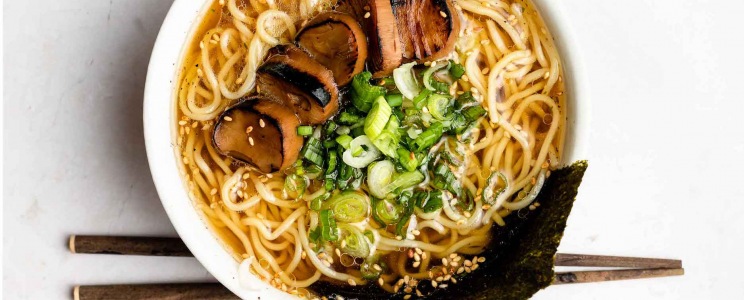 Gyors vegán miso leves