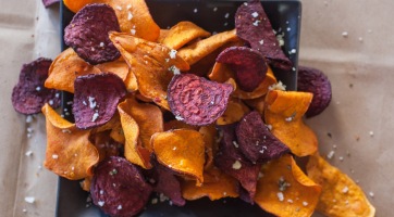 Házi céklachips