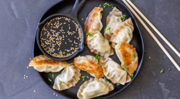 Házi készítésű gyoza