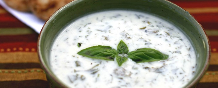 Hideg joghurt leves