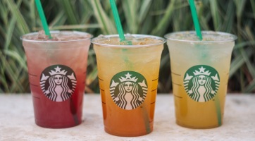 Jegestea-limonádék a Starbucks kínálatában
