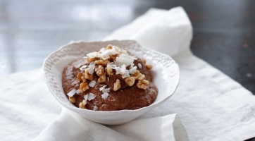 Kakaós chia-puding