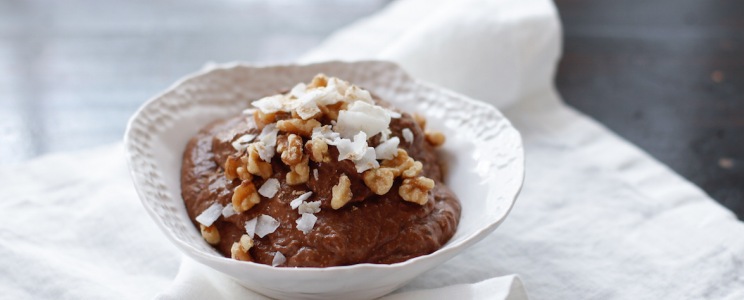 Kakaós chia-puding