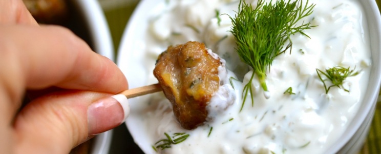Kapros tzatziki saláta