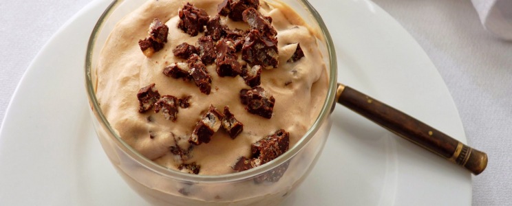 Karamell mousse