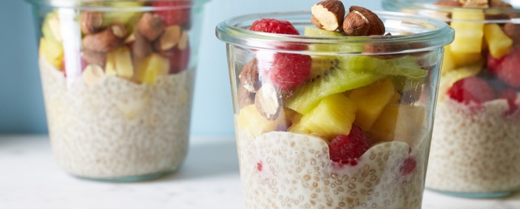 Kókuszos chia puding