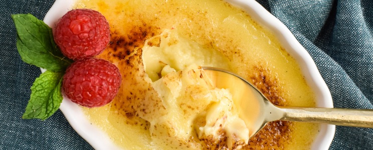 Kókuszos creme brulée