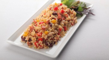 Kolbászos bulgur