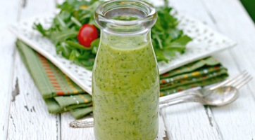 Krémes avokádó dressing