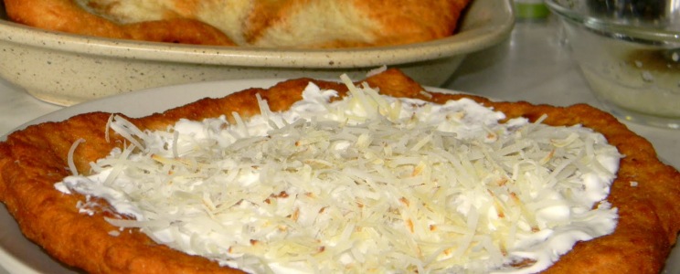 Lángos recept
