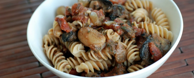 Laskagombás fusilli