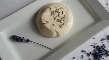 Levendulás panna cotta