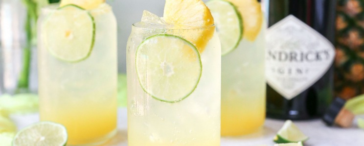 Limoncello gin koktél