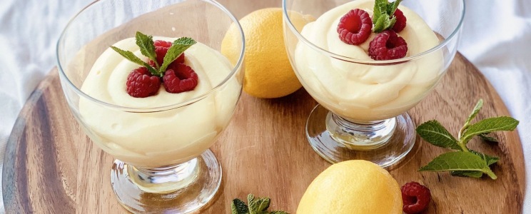 Mentás citrom mousse
