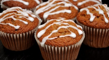Mézeskalácsos muffin