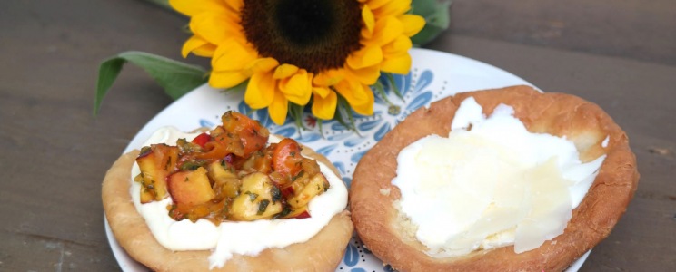 Mini joghurtos lángos az augusztus 20-ai hétvégére
