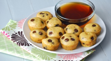 Muffinformában sült palacsinta