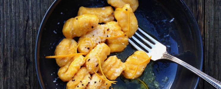 Narancsos gnocchi