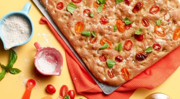 Paradicsomos focaccia