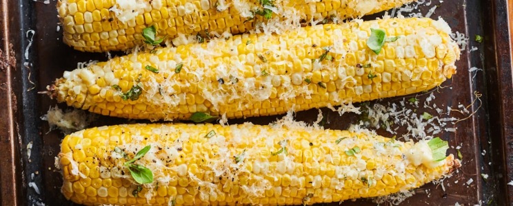 Parmezános kukorica