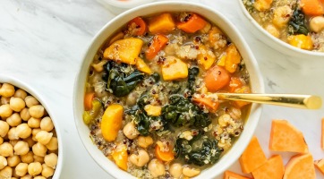 Quinoa zöldségleves