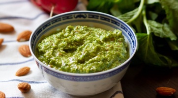Reteklevélpesto