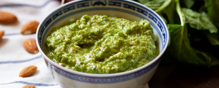 Reteklevélpesto