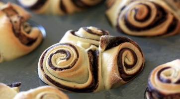 Rózsa muffin