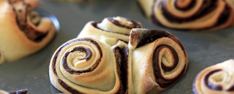 Rózsa muffin