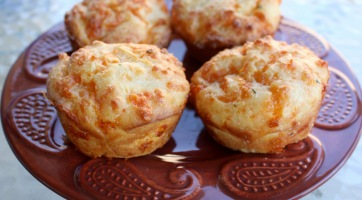Sajtos muffin
