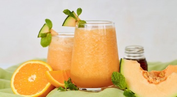 Sárgadinnyés smoothie