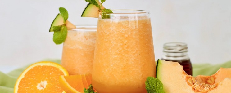 Sárgadinnyés smoothie