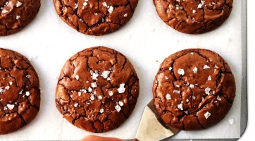 Sós brownie keksz