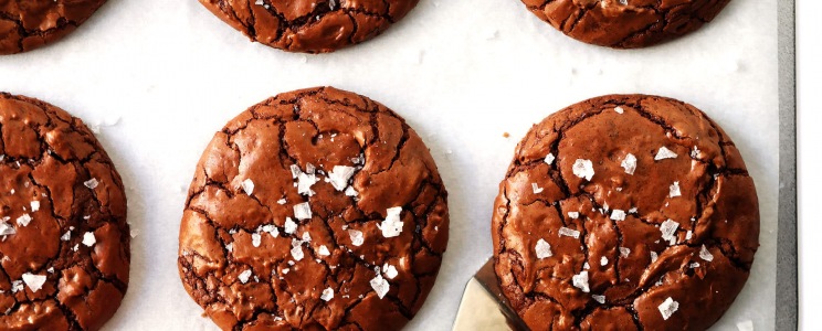 Sós brownie keksz