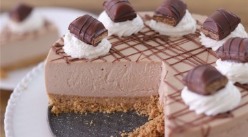 Sütés nélküli kinder sajttorta