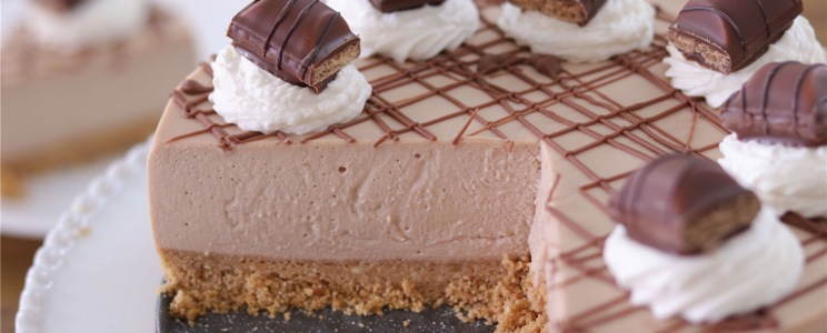 Sütés nélküli kinder sajttorta