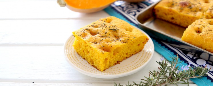 Sütőtökös focaccia