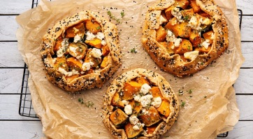 Sütőtökös galette