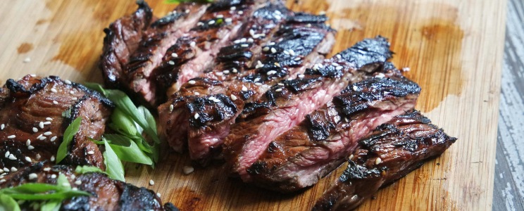 Szójaszószos grillezett sertéstarja
