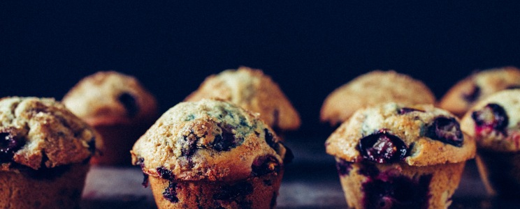 Szőlős muffin