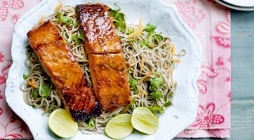 Teriyaki lazac
