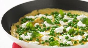 Túrós omlett