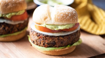 Vegán házi hamburgerpogácsa