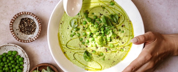 Zöld gazpacho, a hideg nyári leves