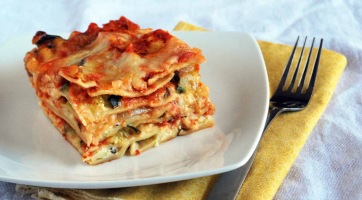 Zöldséges lasagne