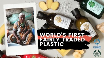 A műanyagok ellen kampányol a The Body Shop