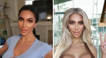 Belehalt a plasztikai műtétbe Kim Kardashian hasonmása
