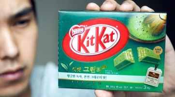 Európába jön a zöld Kit Kat