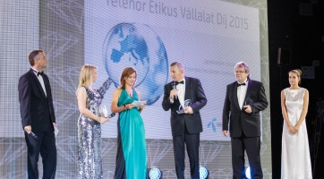 Idén is kiosztották a Telenor Etikus Vállalat Díjat