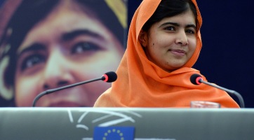 Malala a világ legfiatalabb Nobel-díjasa